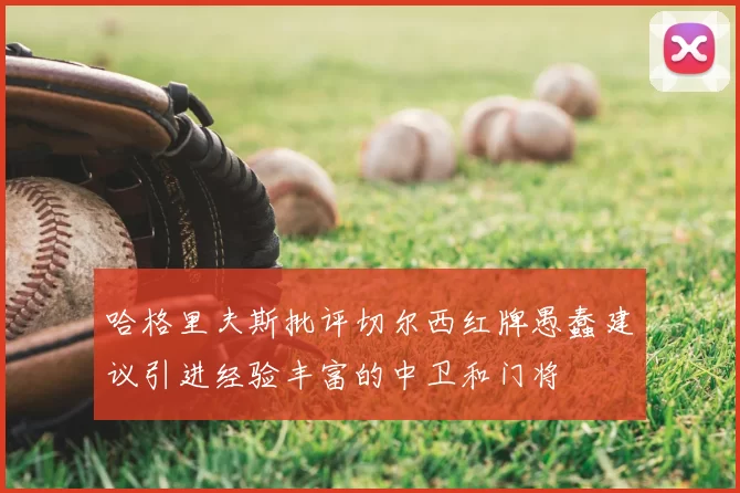 哈格里夫斯批评切尔西红牌愚蠢建议引进经验丰富的中卫和门将
