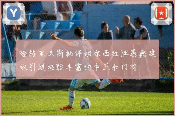哈格里夫斯批评切尔西红牌愚蠢建议引进经验丰富的中卫和门将