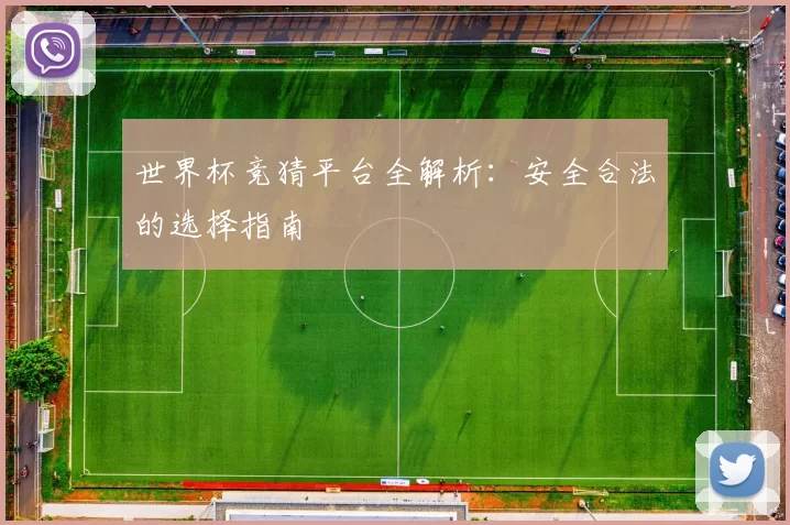 世界杯竞猜平台全解析:安全合法的选择指南